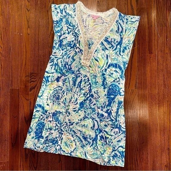 Lilly Pulitzer Dresses & Skirts - Lilly Pulitzer Bennet Blue Salty Seas Dress